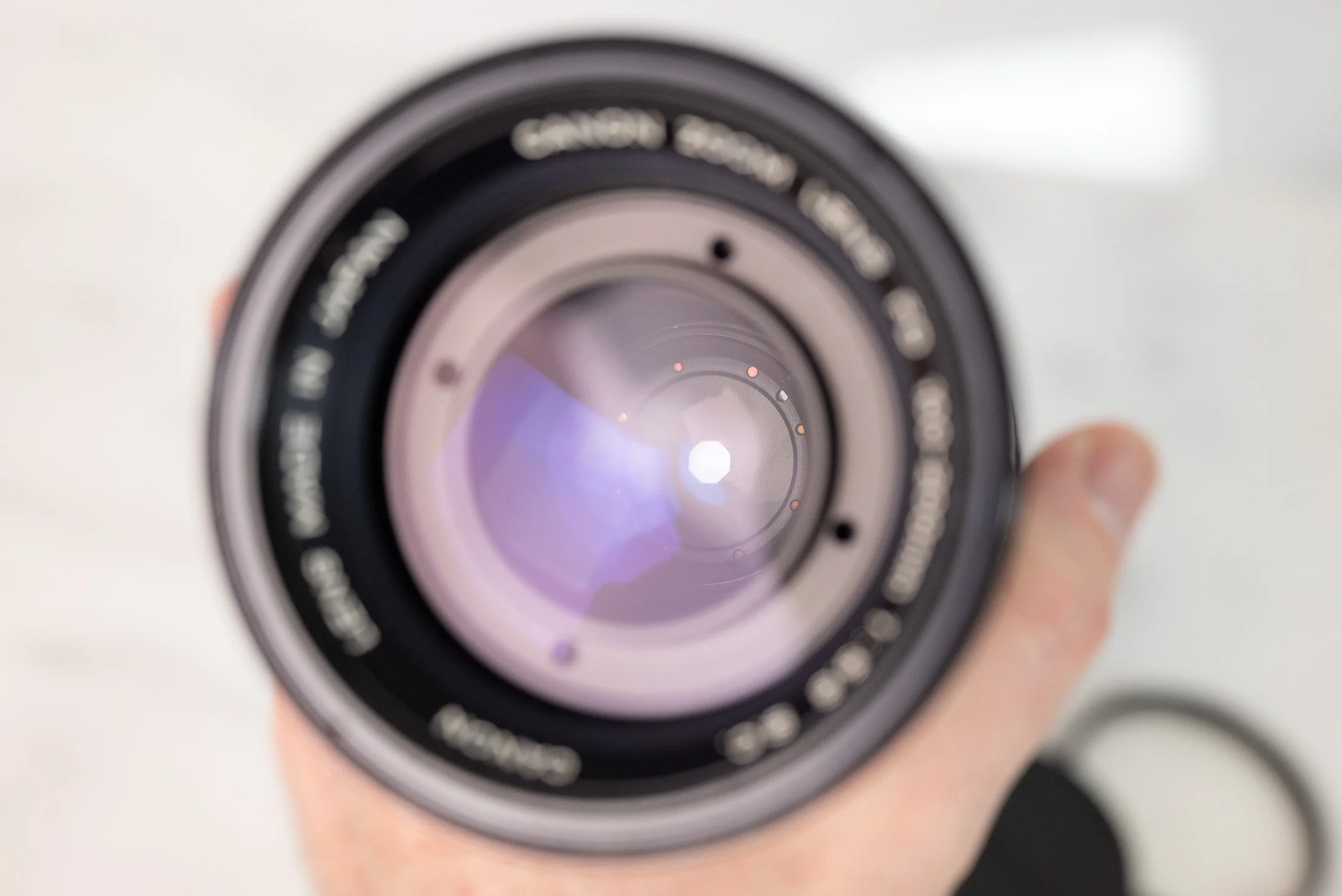 Canon Lens FD AE-1 Zoom 50mm for f⁄1.8 - with SLR Mount and 100